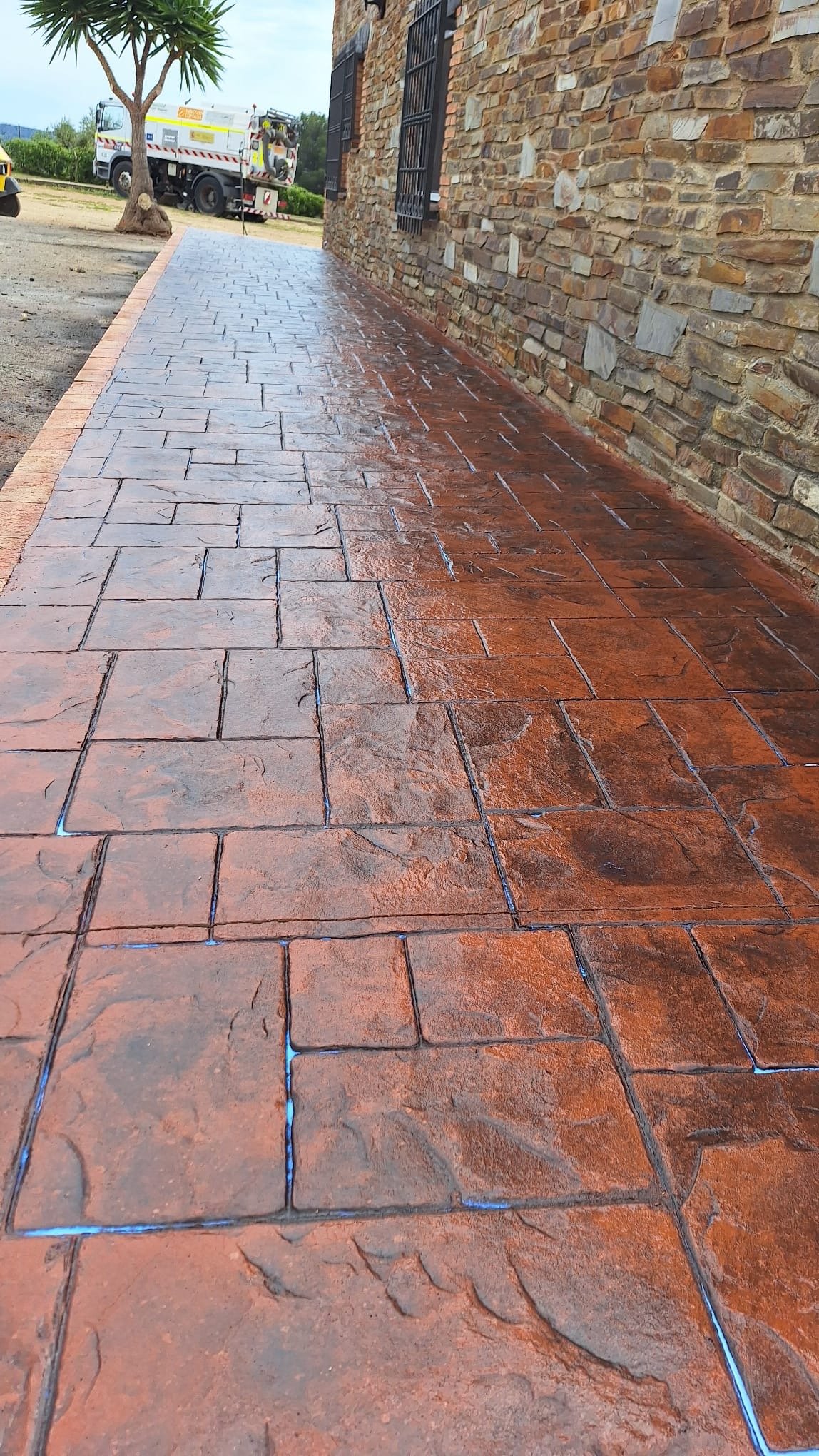 Treball d'hormigó imprès 6 - Terrassa